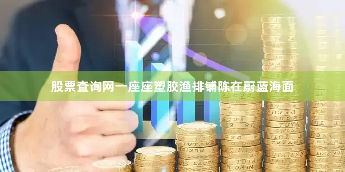 股票查询网一座座塑胶渔排铺陈在蔚蓝海面