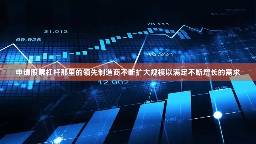 申请股票杠杆那里的领先制造商不断扩大规模以满足不断增长的需求