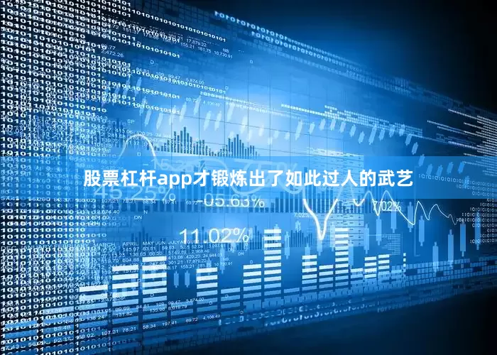 股票杠杆app才锻炼出了如此过人的武艺